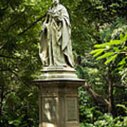 Statue Of Queen Victoria At Cubbon Park Bangalore Art Print