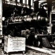 Steam Engine Art Print