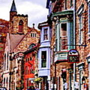 Stone Row - Jim Thorpe Pa Art Print