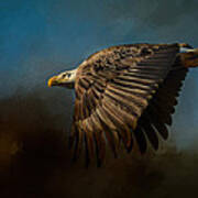 Storm Chaser - Bald Eagle Art Print