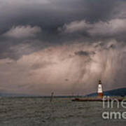 Storm Over Myers Point Art Print