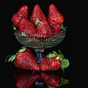 Strawberry Yum Art Print