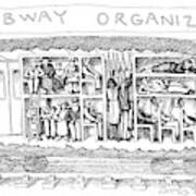 Subway Organizer Art Print