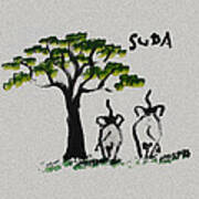 Suda Creations Art Print