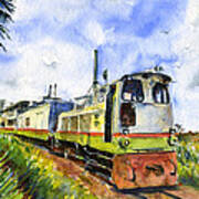 Sugar Train Saint Kitts Art Print