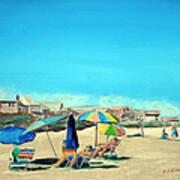 Summer At Salisbury Beach Art Print