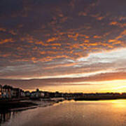 Sunrise Wivenhoe Art Print