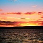 Sunset - Orkney Islands Art Print