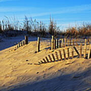 Sunset On The Dunes Art Print