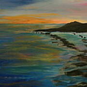 Sunset Paradise Art Print