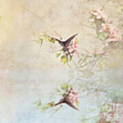 Swallowtail Over Water Art Print
