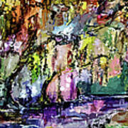 Swamp Magic Abstract Art Print