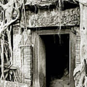 Ta Prohm Doorway Art Print