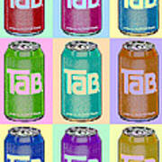 Tab Ode To Andy Warhol Repeat Art Print