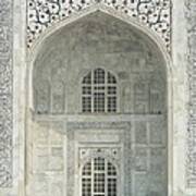 Taj Mahal Entrance Art Print
