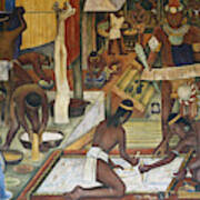 Tarascan Culture By Diego Rivera Art Print