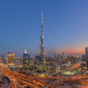 The Amazing Burj Khalifah Art Print