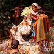 The Christmas Creche At Holy Name Cathedral - Chicago Art Print