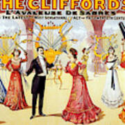 The Cliffords, Sword Swallowing Act Art Print