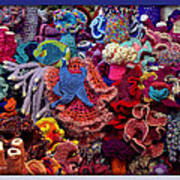 The Crochet Coral Reef Art Print