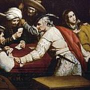 The Denial Of Saint Peter. Spain Art Print