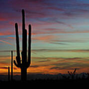 The Desert Southwest Skies Art Print