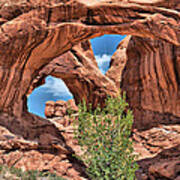 The Double Arch - Arches National Park Art Print