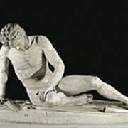 The Dying Gaul. 241 Bc. Roman Copy Art Print