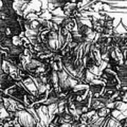 The Four Horsemen Of The Apocalypse Art Print
