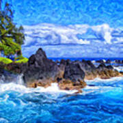 The Hamakua Coast Art Print