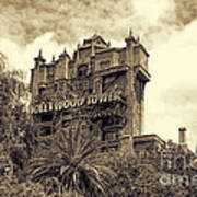 The Hollywood Tower Of Terror Art Print