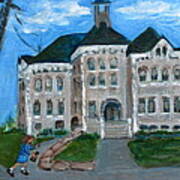 The Last Bell At West Hill School Art Print