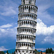 The Leaning Tower Of Pisa, Pisa, Italy Art Print