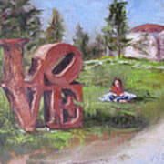 The Love Trail 2 Art Print