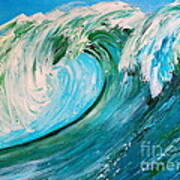The Magnificent Waves Art Print