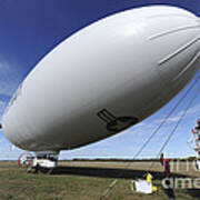 The Navys Mz-3a Manned Airship Art Print