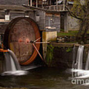 The Old Mill Detail Art Print