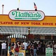 Famous Nathan's Of Coney Island Art Print