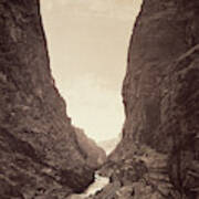 The Royal Gorge, Grand Cañon Of The Arkansas William Henry Art Print