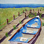 The Sandy Boat Art Print