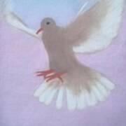 The Spirit Descendedlike A Dove. Art Print