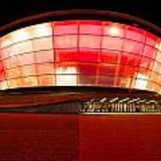 The Sse Hydro In Red Art Print