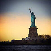 The Statue Of Liberty Art Print