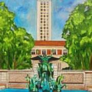 The Tower - Austin Texas Art Print