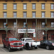 The Truckee Hotel In Truckee California Art Print