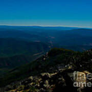 The View From The Summit Of Mount Buffalo Art Print
