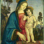 The Virgin And Child Art Print