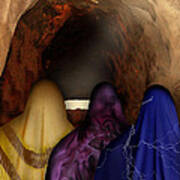 The Women At The Empty Tomb - He Lives Art Print