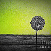 Think Green Art Print