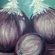 Three Onions Art Print